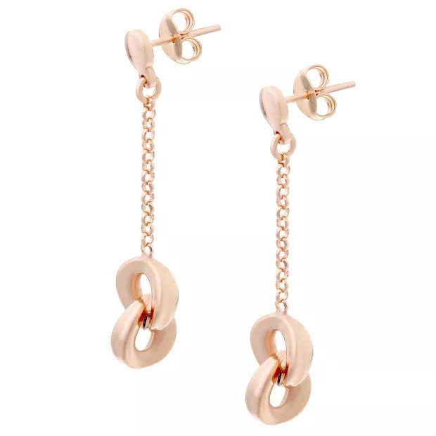 Orphelia Zelda Silver Drop Earrings ZO-7178/RG