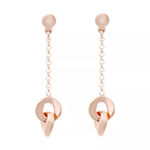 orphelia Zelda Silver Drop Earrings ZO-7178/RG