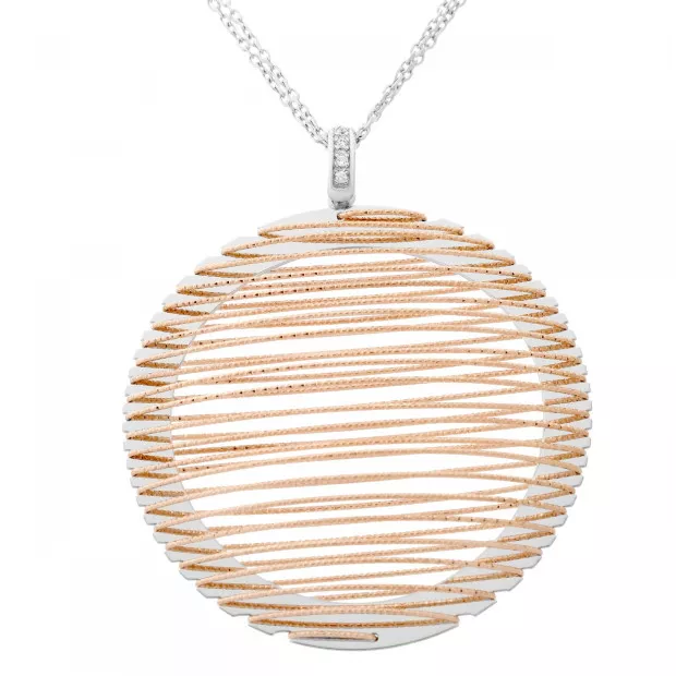Orphelia Zelia Silver Chain With Pendant ZK-7180