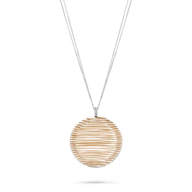 orphelia Zelia Silver Chain With Pendant ZK-7180