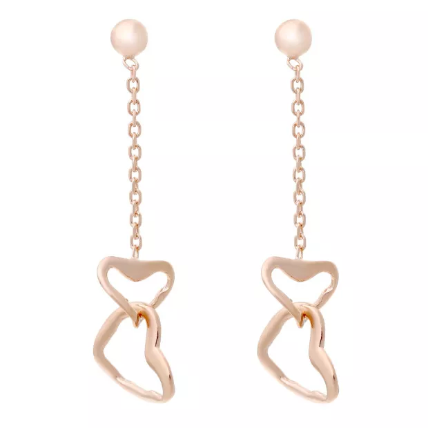 Orphelia Zelma Silver Drop Earrings ZO-7179/RG