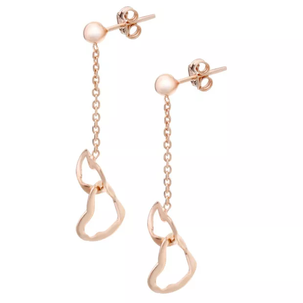 Orphelia Zelma Silver Drop Earrings ZO-7179/RG