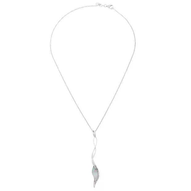Orphelia Zena Silver Chain With Pendant ZK-7172