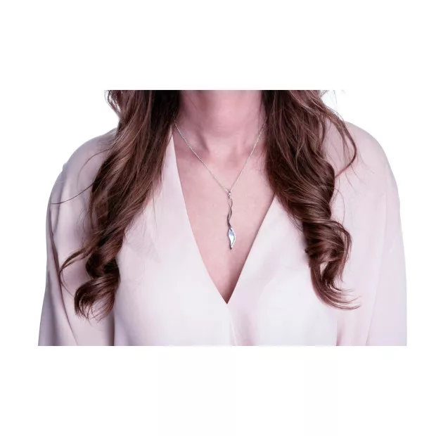 Orphelia Zena Silver Chain With Pendant ZK-7172