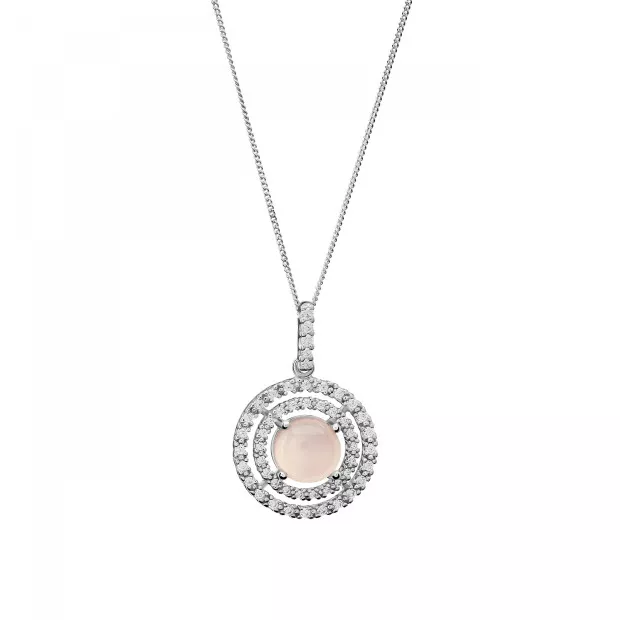 orphelia Rivera Silver Chain With Pendant ZH-7481/PC