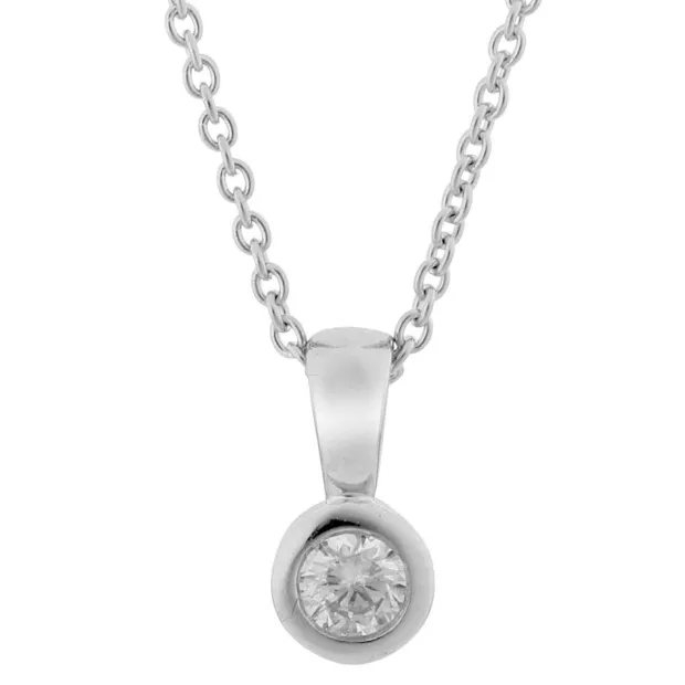 orphelia Rosalind White-gold 18k Chain With Pendant KD-2030