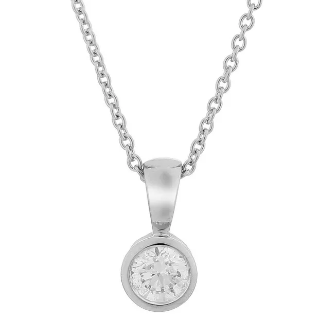 orphelia Rosalind White-gold 18k Chain With Pendant KD-2032
