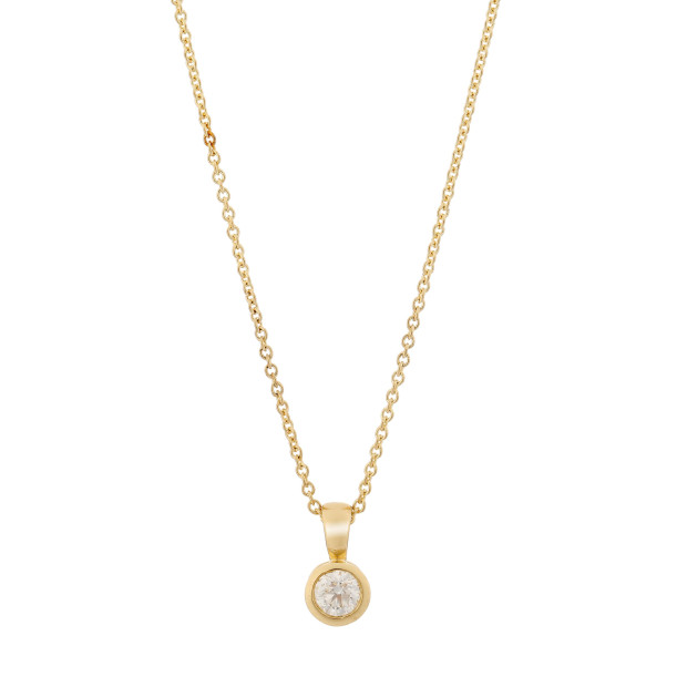 Orphelia Rosalind Yellow-gold 18k Chain With Pendant KD-2031/1