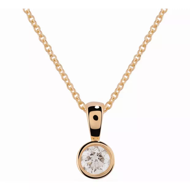 orphelia Rosalind Yellow-gold 18k Chain With Pendant KD-2032/1
