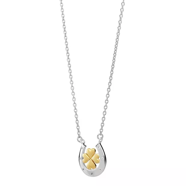 Orphelia Signature Silver Chain With Pendant ZK-7517