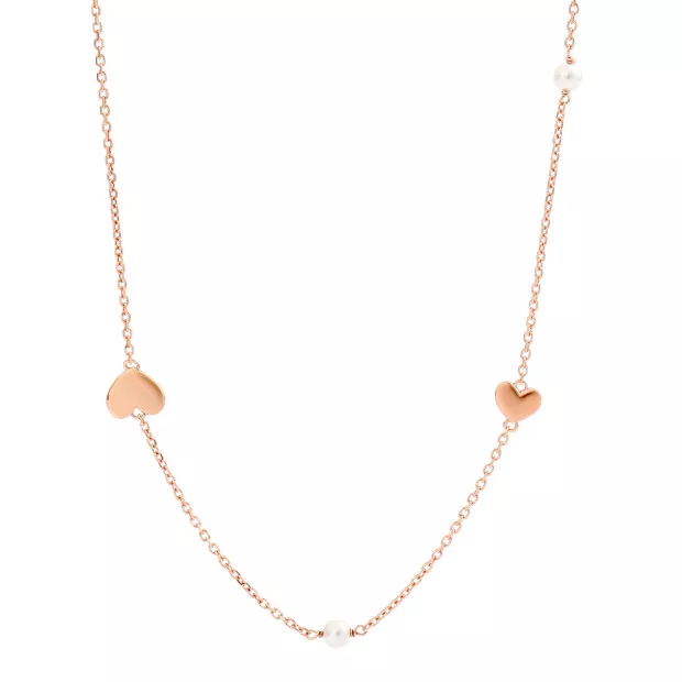 Orphelia Silver Set: Chain + Bracelet + Earrings SET-7378