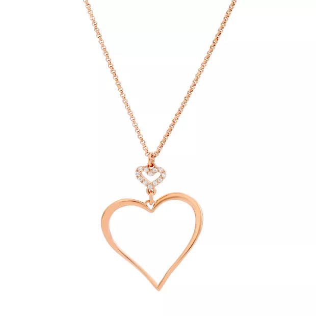 Orphelia Silver Set: Chain + Bracelet + Earrings SET-7383