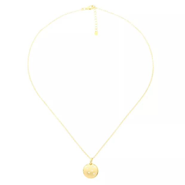 Orphelia Silver Set: Chain-pendant + Earrings SET-7130/G