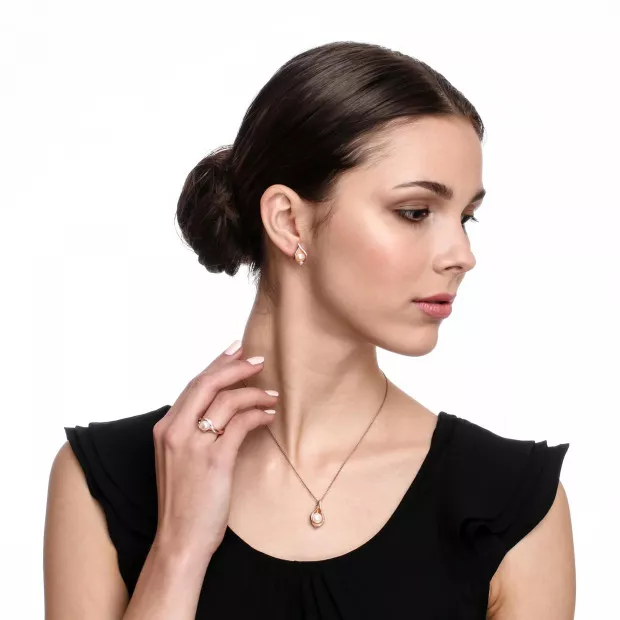 Orphelia Sophia Silver Chain With Pendant ZH-7234/RG