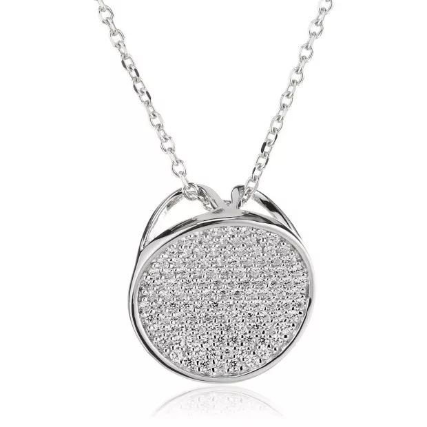 Orphelia Sterling Silver Chain With Pendant ZH-4722