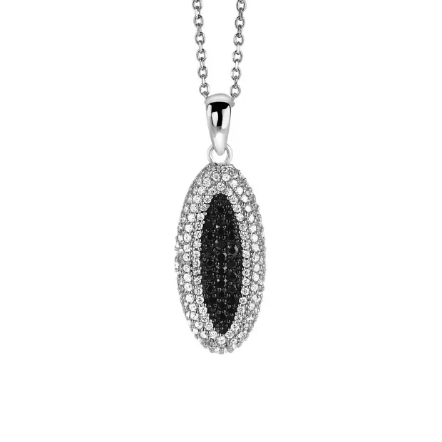 Orphelia Sterling Silver Chain With Pendant ZH-4799