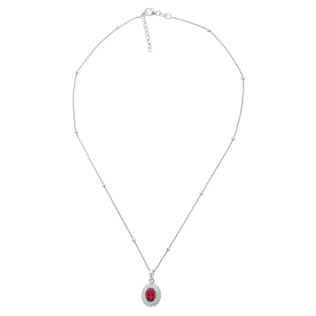 Orphelia Udine Silver Chain With Pendant ZH-7236/RU