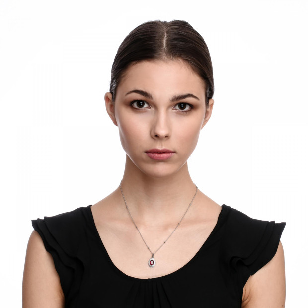 Orphelia Udine Silver Chain With Pendant ZH-7236/RU