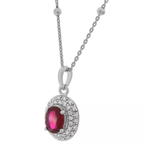 orphelia Udine Silver Chain With Pendant ZH-7236/RU