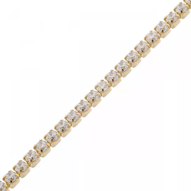 Orphelia Women's Sterling Silver Bracelet - Gold ZA-7275/G