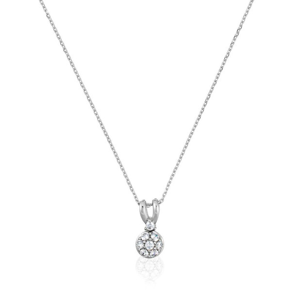 Orphelia Women's Sterling Silver Chain With Pendant - Silver ZH-4740