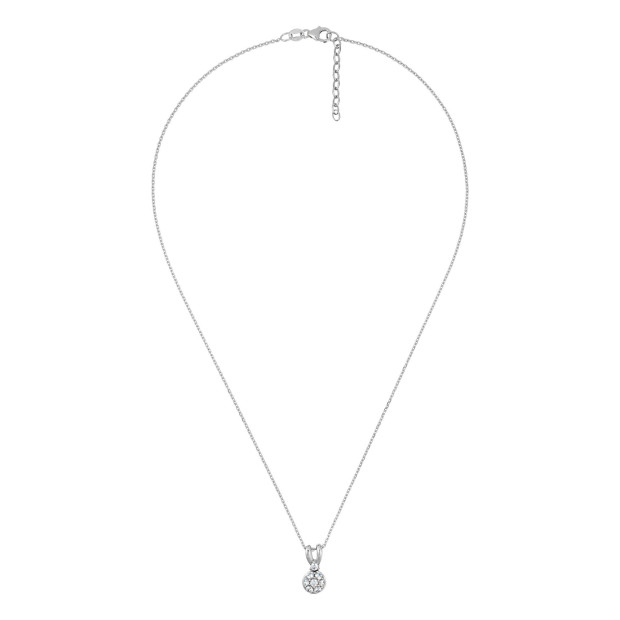 Orphelia Women's Sterling Silver Chain With Pendant - Silver ZH-4740