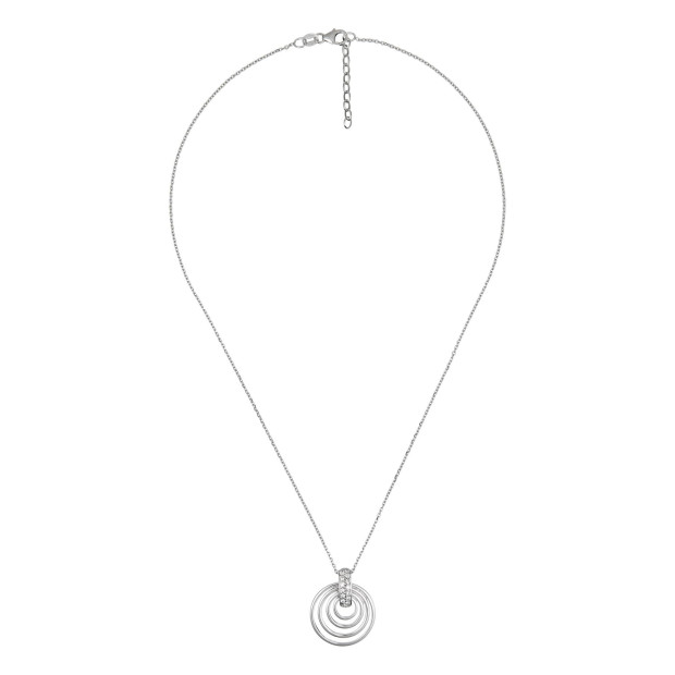 Orphelia Women's Sterling Silver Chain With Pendant - Silver ZH-4670
