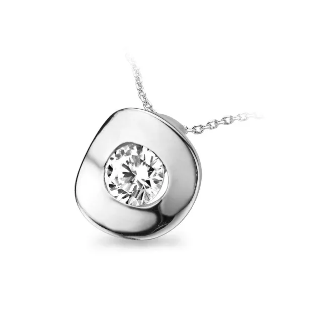 orphelia Women's Sterling Silver Chain with Pendant - Silver ZH-4655