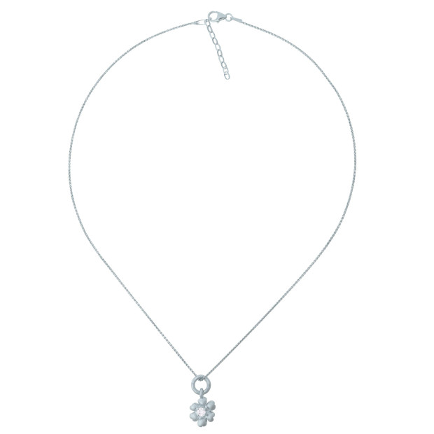 Orphelia Women's Sterling Silver Chain With Pendant - Silver ZH-4854