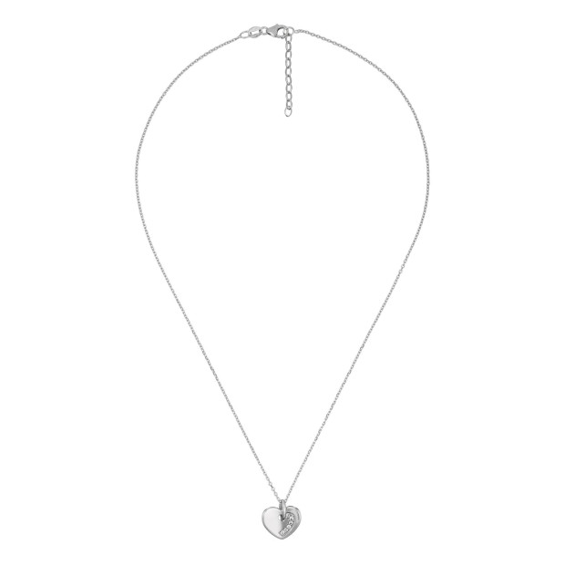 Orphelia Women's Sterling Silver Chain With Pendant - Silver ZH-4757