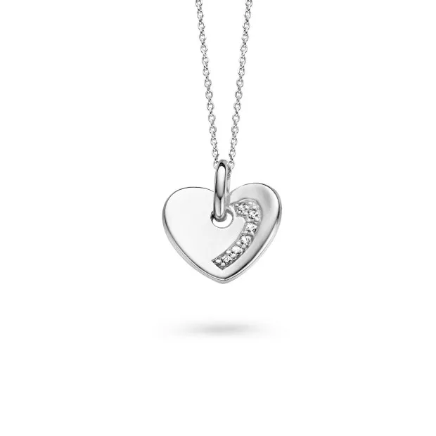 orphelia Women's Sterling Silver Chain with Pendant - Silver ZH-4757