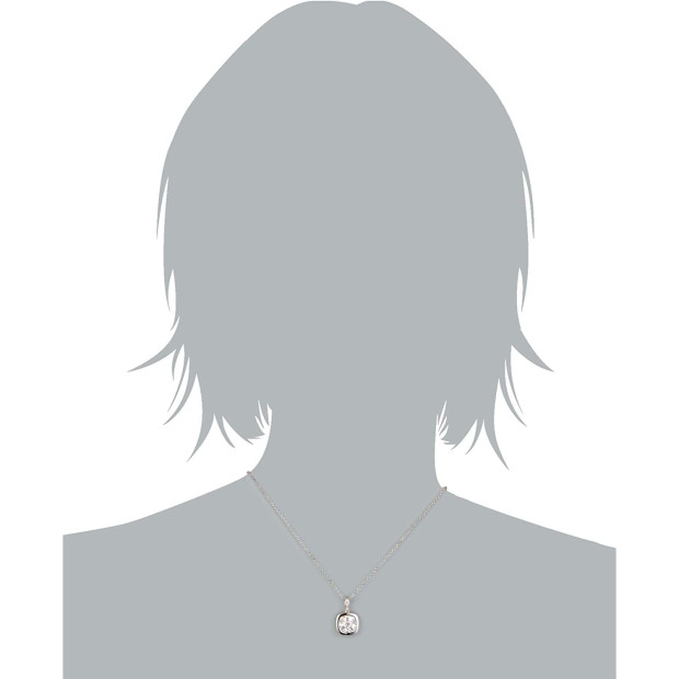 Orphelia Women's Sterling Silver Chain With Pendant - Silver ZH-4644