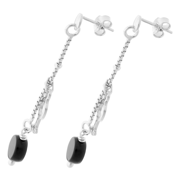 Orphelia Women's Sterling Silver Drop Earrings - Silver ZO-5550