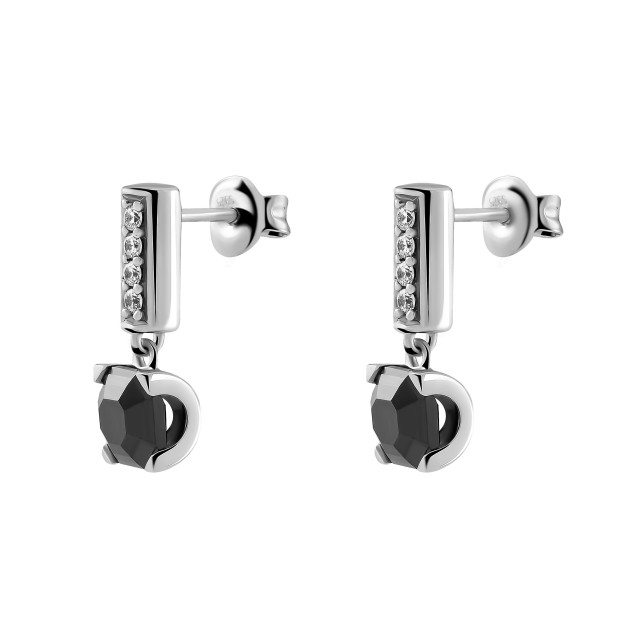 Orphelia Women's Sterling Silver Drop Earrings - Silver ZO-5945