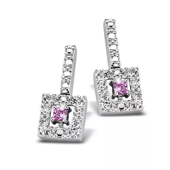 orphelia Women's Sterling Silver Stud Earrings - Silver EAR-1133