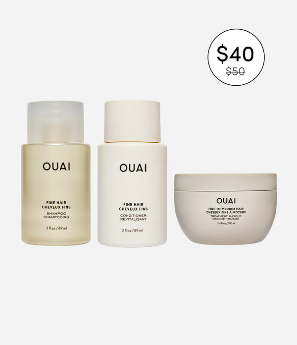 ouai Fine Hair Travel Kit