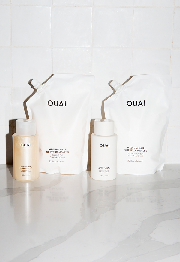 Ouai Medium Hair Conditioner Refill Pouch