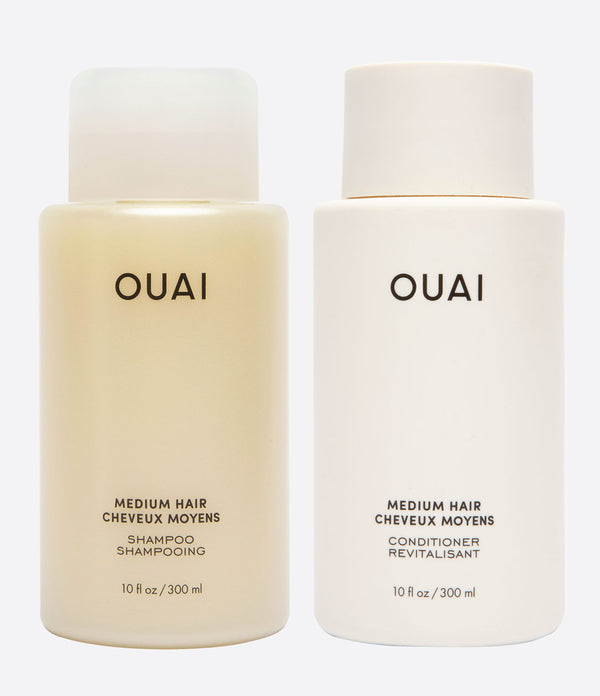 ouai Medium Hair Shampoo & Conditioner