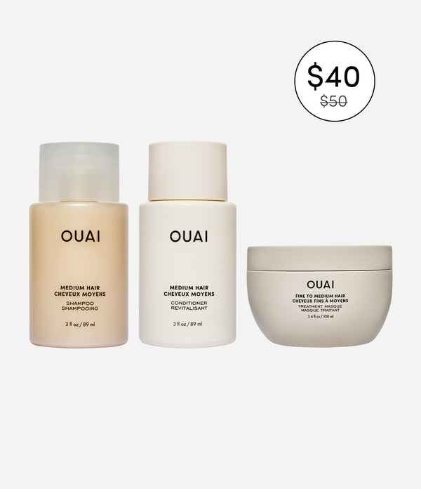 ouai Medium Hair Travel Kit