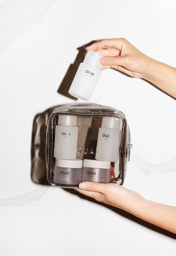 Ouai OUAI To Go Refillable Travel Bottle Kit