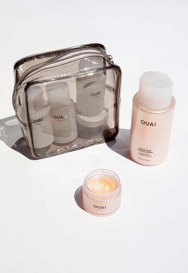 Ouai OUAI To Go Refillable Travel Bottle Kit