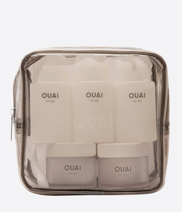 ouai OUAI To Go Refillable Travel Bottle Kit