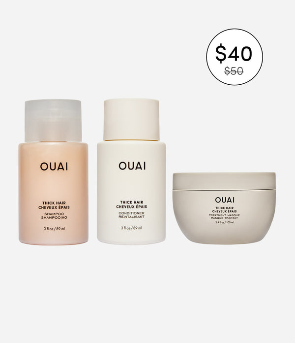 ouai Thick Hair Travel Kit