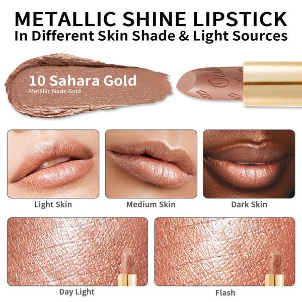 oulac Metallic Shine Lipstick