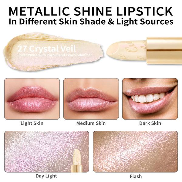 Oulac Metallic Shine Lipstick