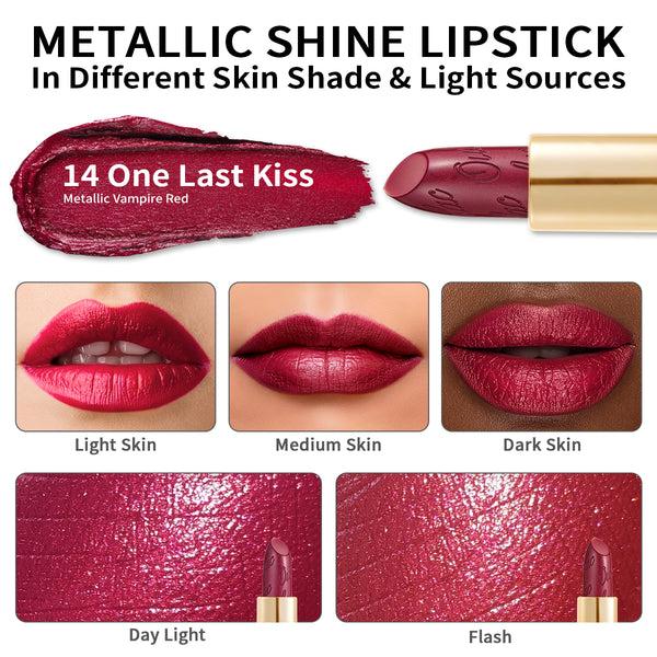 Oulac Metallic Shine Lipstick
