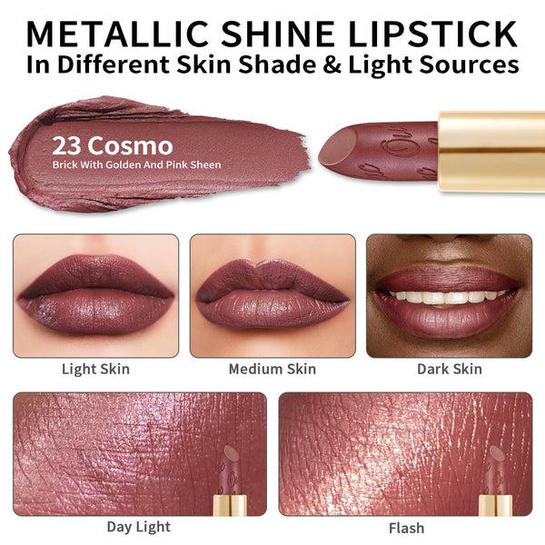 Oulac Metallic Shine Lipstick