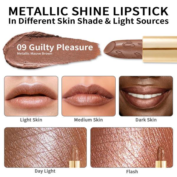 Oulac Metallic Shine Lipstick