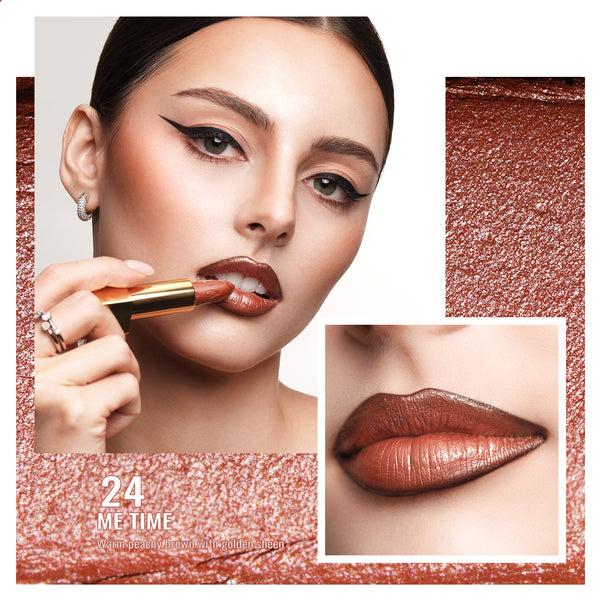 Oulac Metallic Shine Lipstick