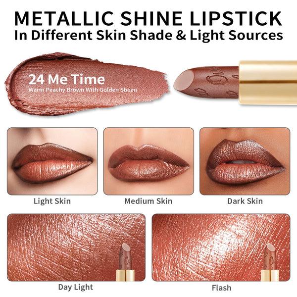 Oulac Metallic Shine Lipstick